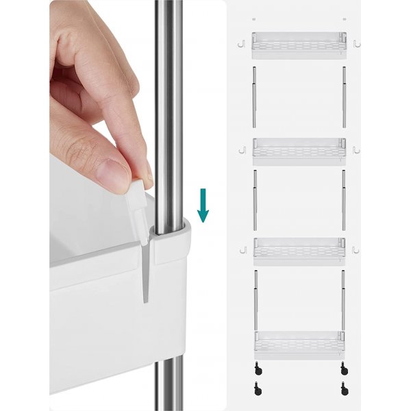 Criollo Kchenregal 86 cm - Wei