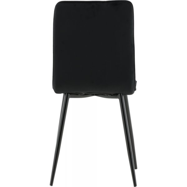 Sirocco Luxus-Esszimmerstuhl - Schwarz