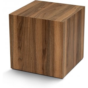 Cubo Beistelltisch 45 x 45 cm - Walnuss