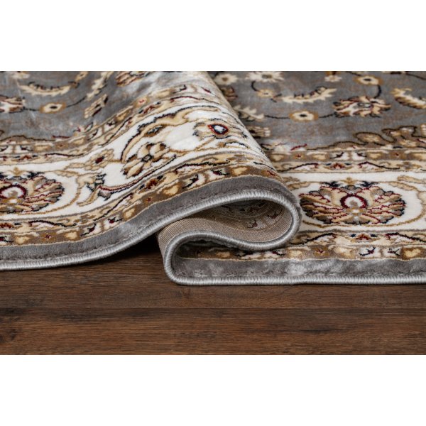 Dubai Medallion Wilton Teppich Grau Dubai Medallion Wilton Teppich Grau