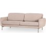 Mintgrnes 3-Sitzer-Sofa - Puderrosa