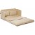 Saga 2-Sitzer-Schlafsofa - Creme