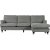 Howard Watford Deluxe Diwansofa - Dunkelgrau