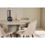 Esstisch Lanzo mit 4 Night Sthlen - Beige/schwarz + 3.00 x Mbelfe