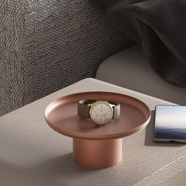 Nisiros dekorative Schale - Kupfer