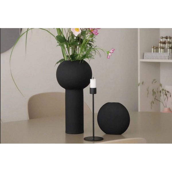 Glimmervase - Schwarz Glimmervase - Schwarz