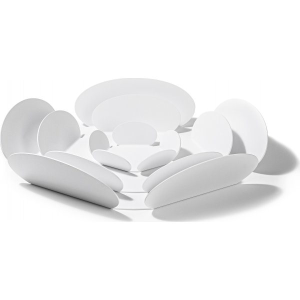 Rhodes Dekoschale - Weiß Rhodes Dekoschale - Weiß