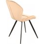 Ginger Esszimmerstuhl - Beige Samt