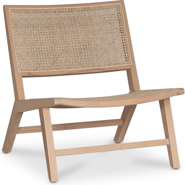 Porto Svea Loungesessel - Natur/Rattan