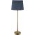 Liam Tischlampe - Blau/Messing - 59 cm