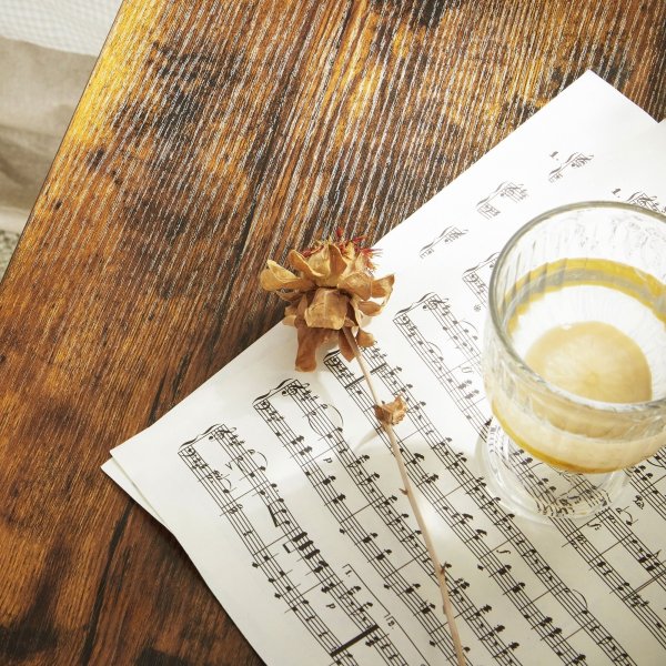 Evy Beistelltisch 34 x 30 cm - Braun/Schwarz