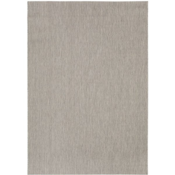 Flachgewebter Teppich Eleanora - Grau