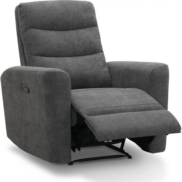 Chicago Liegesessel mit manuellem Mechanismus - Grau Chicago Liegesessel mit manuellem Mechanismus - Grau