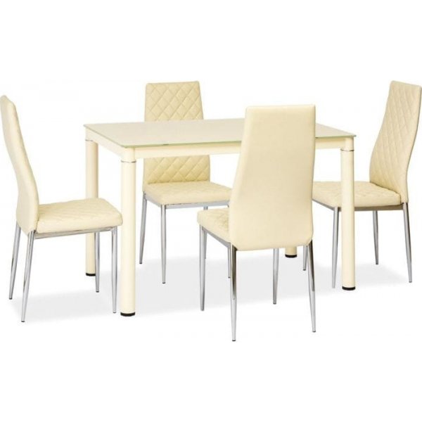 Bartlett Esstisch 100 cm - Creme