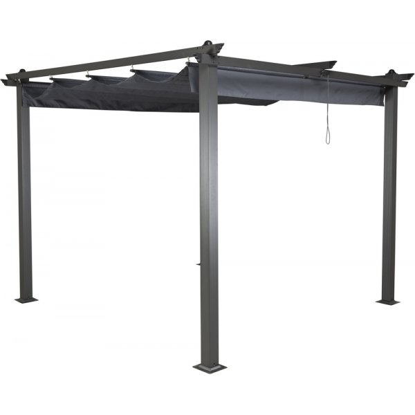 Lazio-Pergola 248 x 295 x 295 cm - Grau