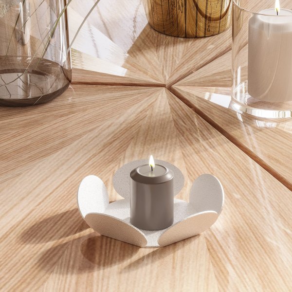 Rhodes Dekoschale - Weiß Rhodes Dekoschale - Weiß