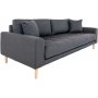 Lido 3-Sitzer-Sofa - Dunkelgrau