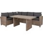 Asolo Loungegruppe - Grau