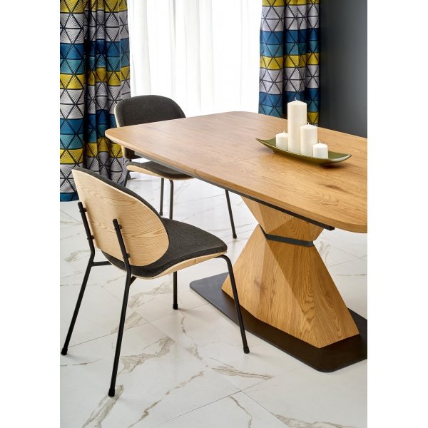 Diamond Esstisch 160-200 x 89 cm - Eiche/Schwarz Diamond Esstisch 160-200 x 89 cm - Eiche/Schwarz