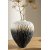 Scheibenvase 29 x 34 cm - Beige/Grau/Wei