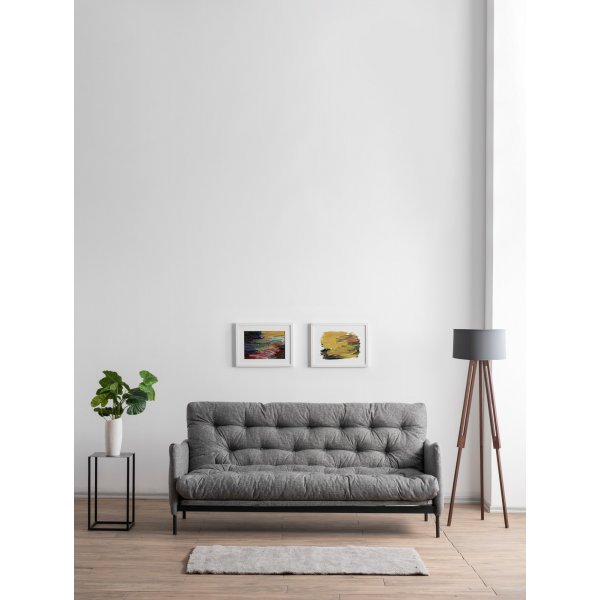 Renge 3-Sitzer-Schlafsofa - Hellgrau