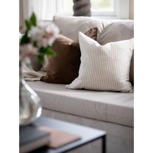 Elise Kissenbezug - Brauner Samt