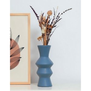 Rolo Vase - Blau