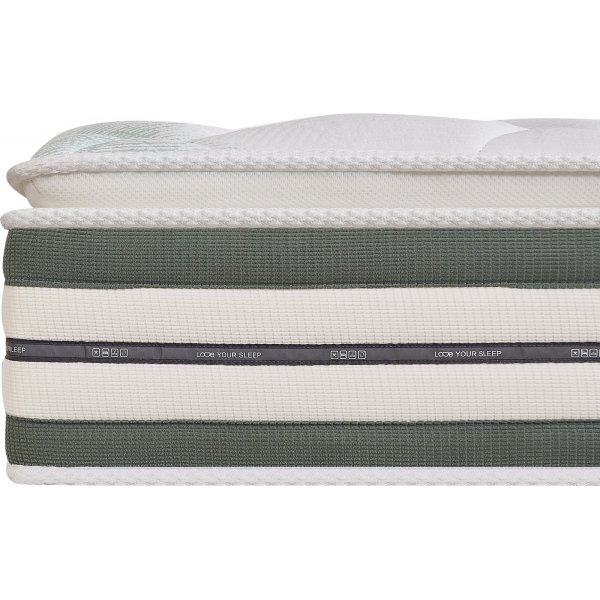 Matratze mit integrierter Matratzenauflage - Taschensystem 5-Zonen Matratze mit integrierter Matratzenauflage - Taschensystem 5-Zonen