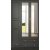 Bahar Kleiderschrank 105 x 50 x 210 cm - Anthrazit