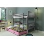 Carino Etagenbett mit Zustellbett 80 x 190 cm - Beliebige Farbe