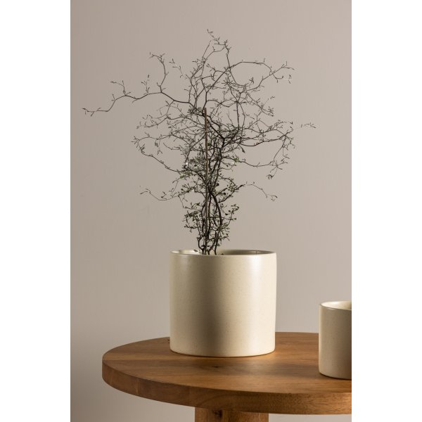 Sane Topf 18 x 17 cm - Beige/Schwarz Sane Topf 18 x 17 cm - Beige/Schwarz