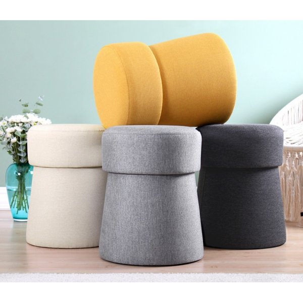 Bohnenhocker - Creme Bohnenhocker - Creme