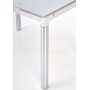 Aldona Esstisch 96-142 cm - Wei/Chrom
