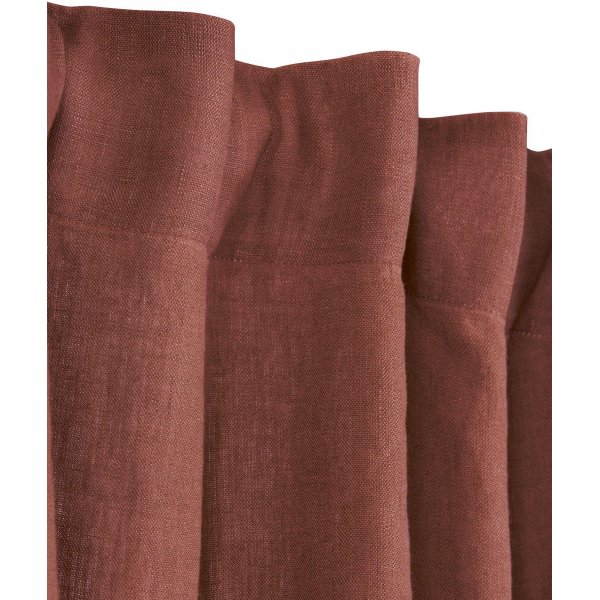 Julie Vorhang 2er-Pack 2 x 145 x 280 cm - Ziegelstein