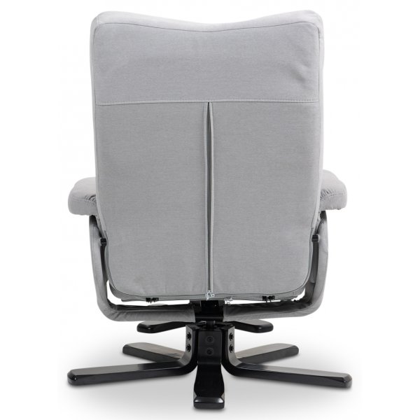 Verstellbarer Sessel mit Fuhocker