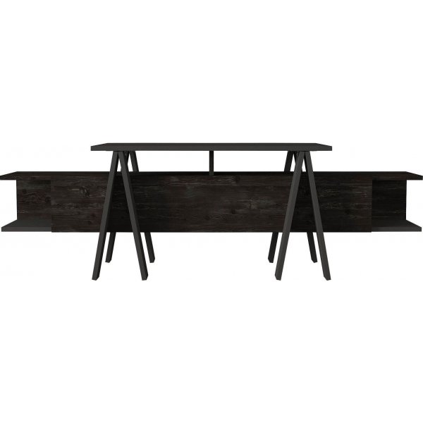 Medienbank Aspero - Schwarz/Anthrazit