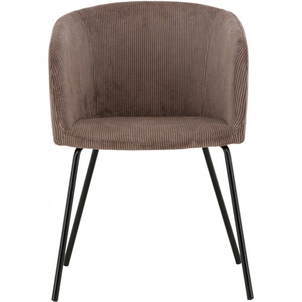 Berit Esszimmerstuhl - Brauner Cord