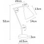 Magneto-Tischlampe - Gelb