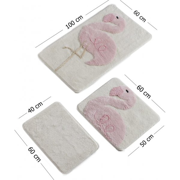 Fenicottero Badezimmerteppich