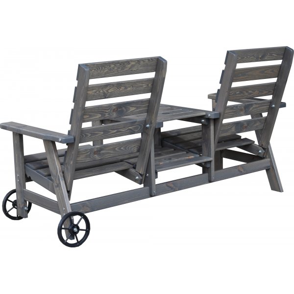 Kingdom Ausziehsofa - Grau