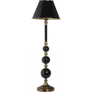 Abbey Tischlampe - Schwarz/Messing - 68 cm