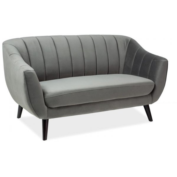 Rollo 2-Sitzer-Sofa - Grau