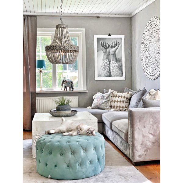 Ball Licht Signum Deckenleuchte - (leichte Holzkugeln)