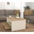 Sion Couchtisch 90 x 60 cm - Beige/Gold/Walnuss