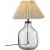 Groove Tischlampe - Klares Glas/Natur