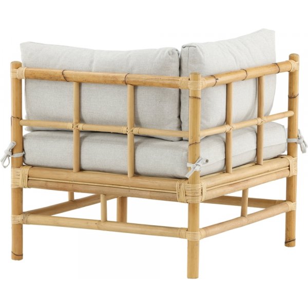 Eckmodul aus Rohrgeflecht - Natur Eckmodul aus Rohrgeflecht - Natur