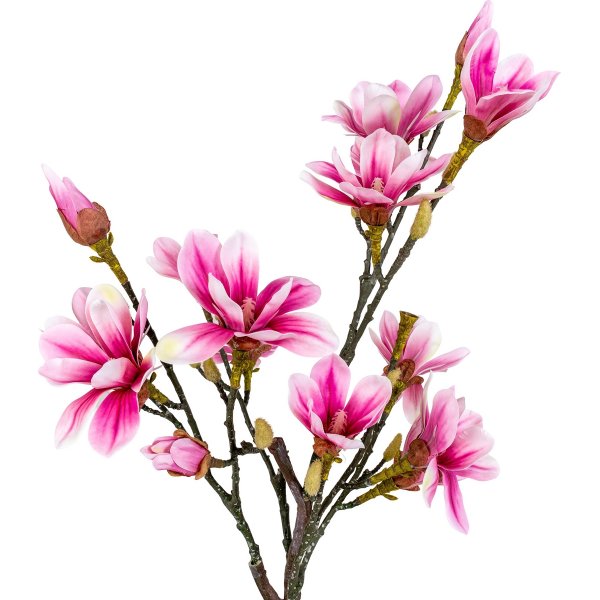 Kunstpflanze Magnolienbaum - Pink