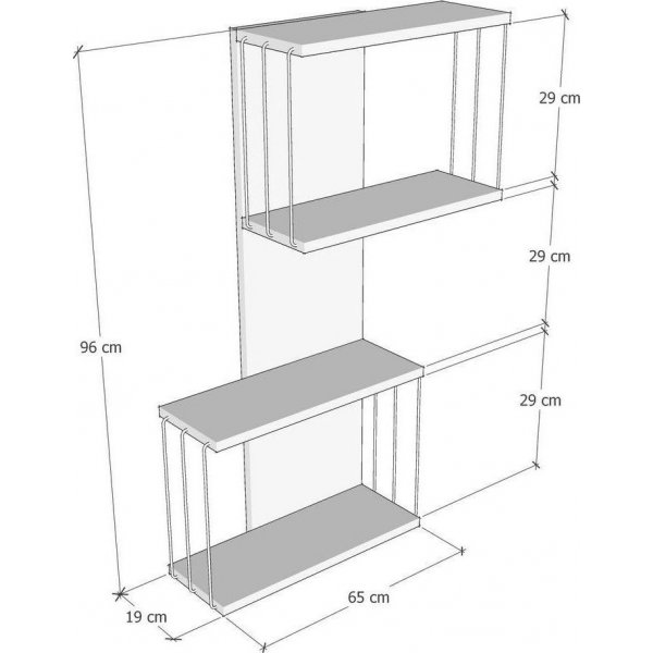 Destan Wandregal - Gelb