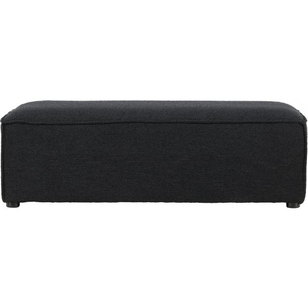 Gillholmen Pouf - Schwarzer Bouclé Gillholmen Pouf - Schwarzer Bouclé