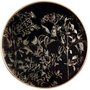 Dekor-Tablett Brilliant klein - Gold/Schwarz